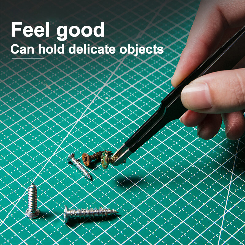 デリ-電子機器、はんだ付け、実験室作業、ジュエリー作り、モデ - Model Kit Tweezers のレビューと価格
