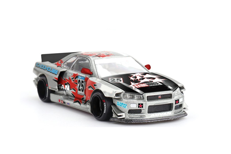 カイドーハウス x MINI GT スカイライン R34 カ - Model Kit R34 のレビューと価格